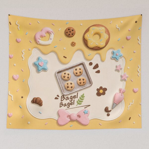 Item preview, Bagelism (Neverness To Everness) designed and sold by Kitsune Merchant.