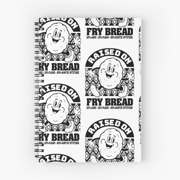 Item preview, Raised on Fry Bread Indigenous Native American cute cartoon design designed and sold by Jdawnink.