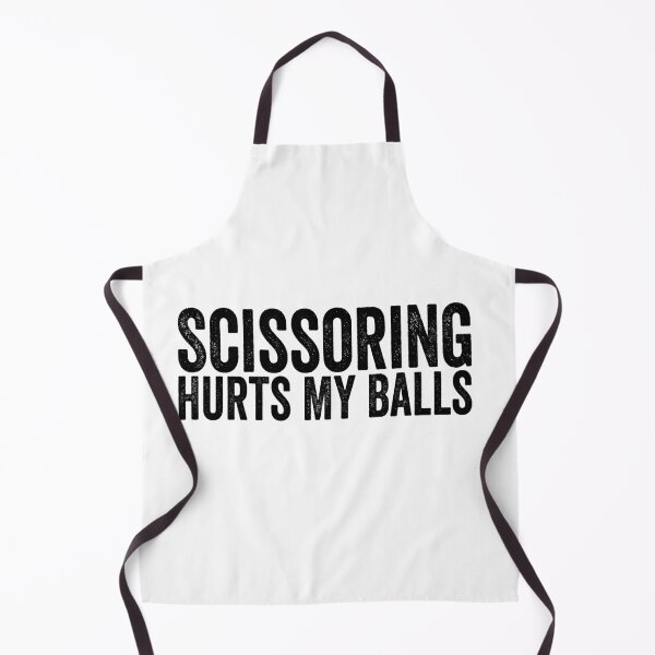 Item preview, Scissoring Hurts My Balls designed and sold by 76Valeria.
