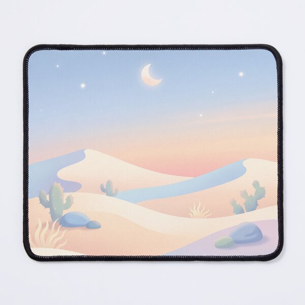 Item preview, Serene Pastel Desert Dunes and Night Sky designed and sold by Neural Dream.