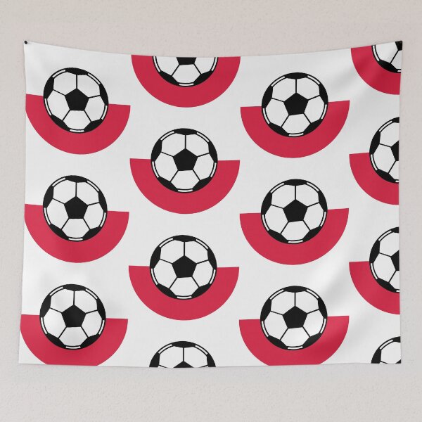 Item preview, Poland Polish Football Soccer Colors World Cup North America designed and sold by Rolographics1.