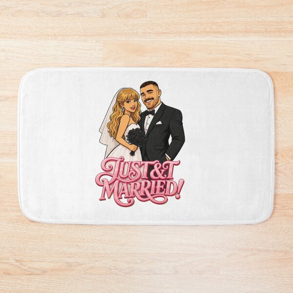 Artikelvorschau, Taylor und Travis haben geheiratet – Hochzeit der Popstars und Fußballfans entworfen und verkauft von FlyingSeas.