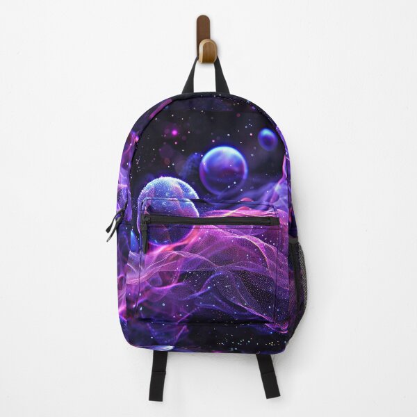 Item preview, Fantasy Sci-Fi Futuristic Floating Planets In Purple Pink designed and sold by DEC02.