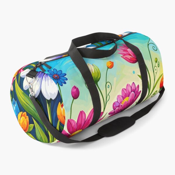 Item preview, Vibrant Boho Flower Power Meadow Pattern designed and sold by Far Out Goods.