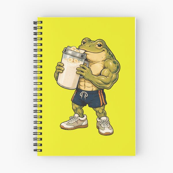Item preview, Muscular Frog Protein Shake designed and sold by andromeda-redd.