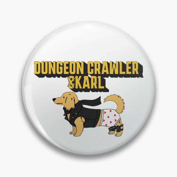 Item preview, Dungeon Crawler Karl Dachshund - Dungeon Crawler Carl Design designed and sold by NoodlesDoodlez.