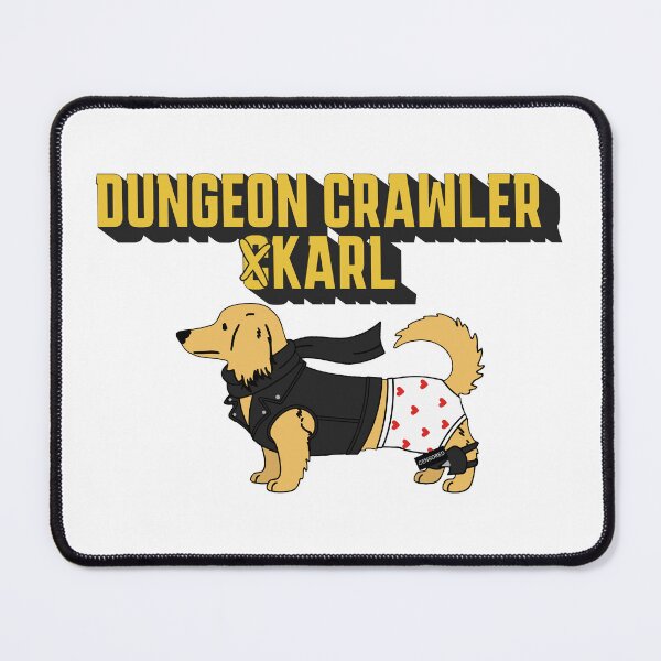 Item preview, Dungeon Crawler Karl Dachshund - Dungeon Crawler Carl Design designed and sold by NoodlesDoodlez.