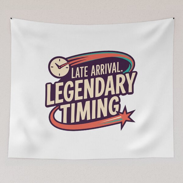 Item preview, Late Arrival Legendary Timing designed and sold by pohapoha181.