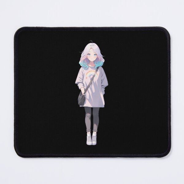 Item preview, Adorable Skye – Rainbow Anime Girl designed and sold by bella-rosa87.