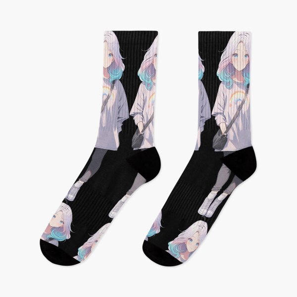 Item preview, Adorable Skye – Rainbow Anime Girl designed and sold by bella-rosa87.