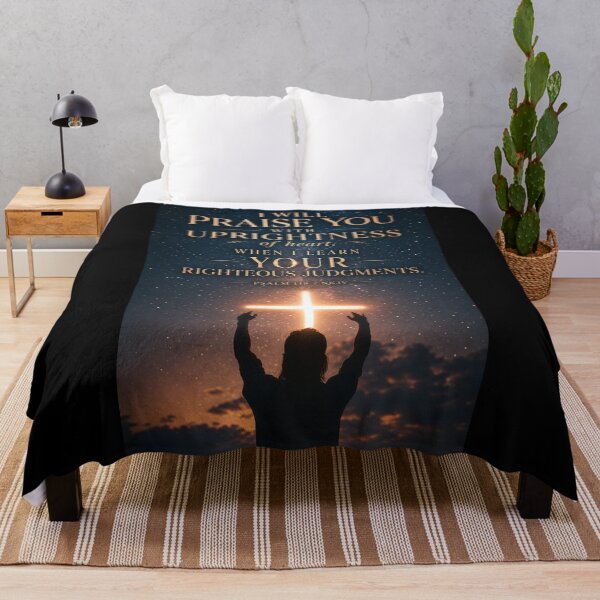 Item preview, Psalm 119:7 NKJV - v1 -JCTRUTHER designed and sold by JCTRUTHERshop.