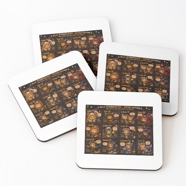 Item preview, All Zodiac Signs – Cat Edition designed and sold by SoulDriftDesign.