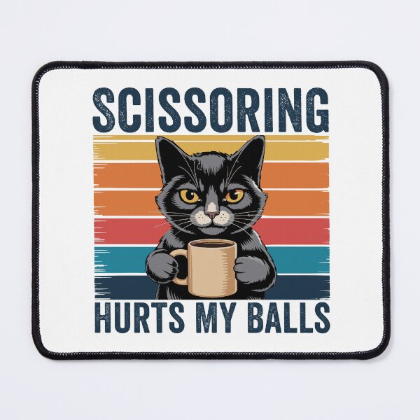 Item preview, Scissoring Hurts My Balls designed and sold by 76Valeria.