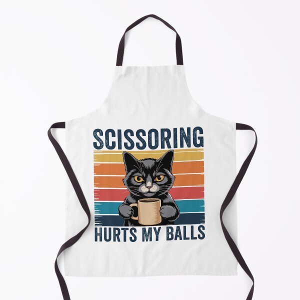Item preview, Scissoring Hurts My Balls designed and sold by 76Valeria.
