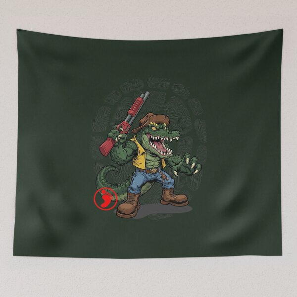 Item preview, 80's Leatherhead - TMNT Teenage Mutant Ninja Turtles designed and sold by webninja.