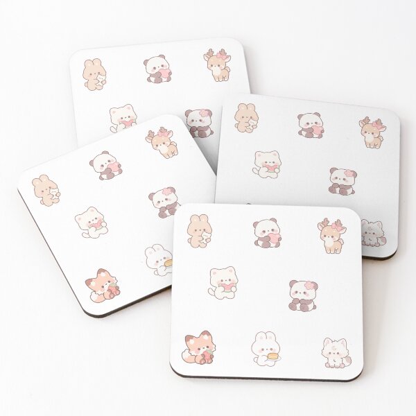 Item preview, Cute Pastel Color Animals  designed and sold by silviaol.