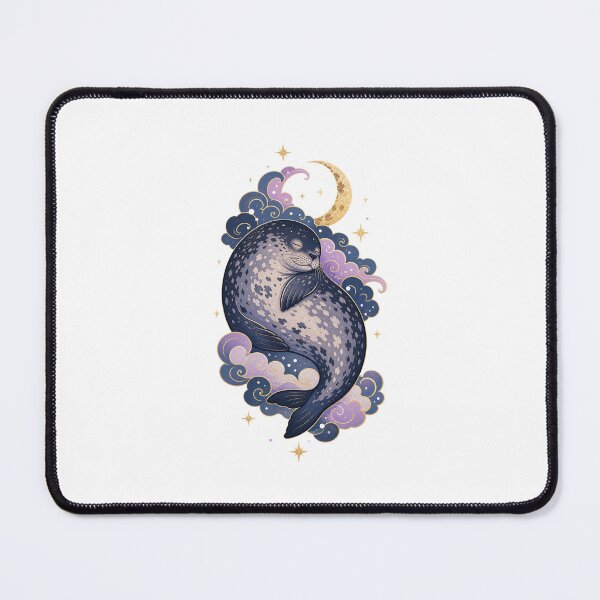 Item preview, Weddell Seal Antarctic Wildlife Illustration | Polar Ocean Animal Art designed and sold by AMICO77.