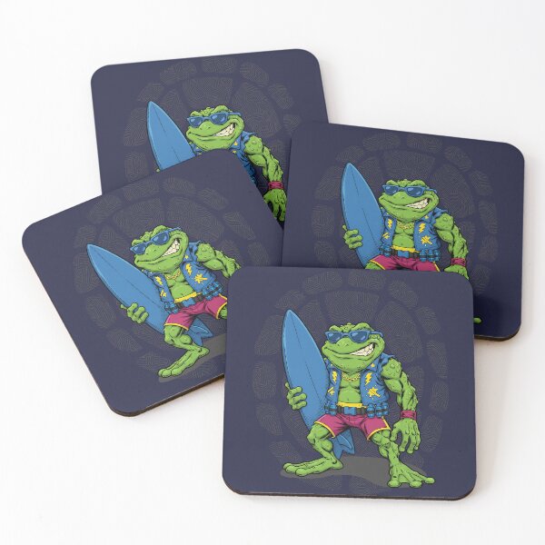 Item preview, 80's Genghis Frog - TMNT Teenage Mutant Ninja Turtles designed and sold by webninja.
