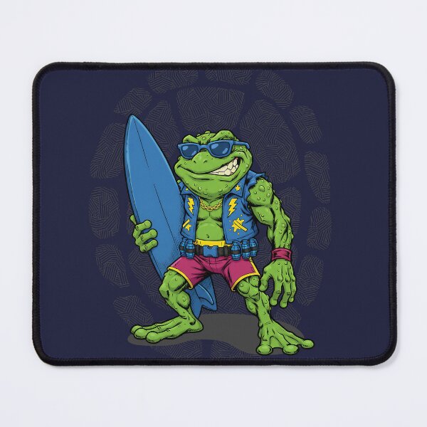 Item preview, 80's Genghis Frog - TMNT Teenage Mutant Ninja Turtles designed and sold by webninja.