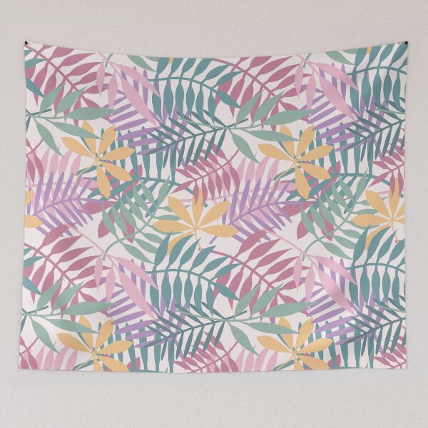 Item preview, Tropical Leaves - Pastel designed and sold by Vytfur Zone.