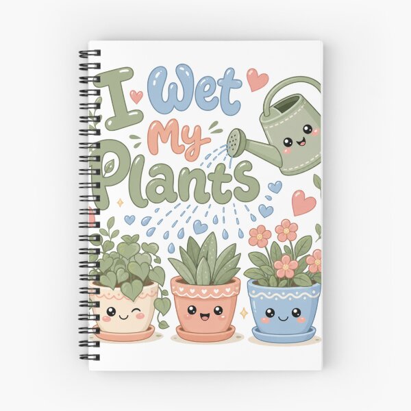 Item preview, I Wet My Plants | Funny Gardening & Plant Lover Typography T-Shirt designed and sold by rushaib.