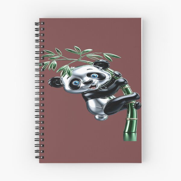 Item preview, The Blue Radiance of the Joy of Living, Climb Bear on Emerald Green Bamboo designed and sold by RAYBIL.