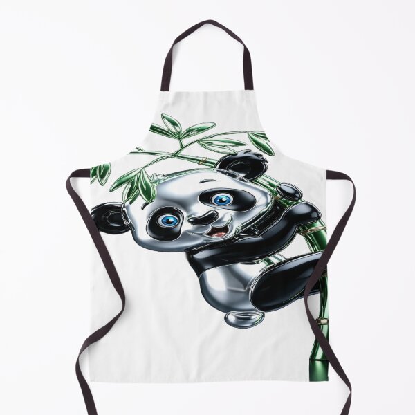 Item preview, The Blue Radiance of the Joy of Living, Climb Bear on Emerald Green Bamboo designed and sold by RAYBIL.