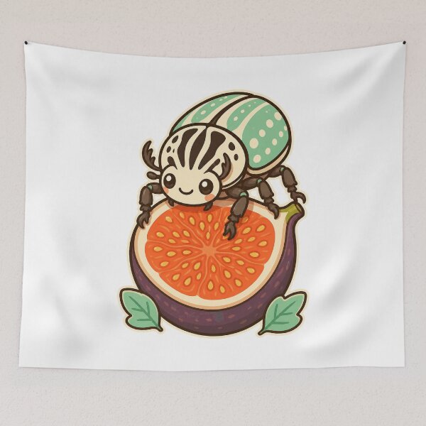 Item preview, Goliath Beetle Entomology Illustration | Tropical Insect Art designed and sold by AMICO77.