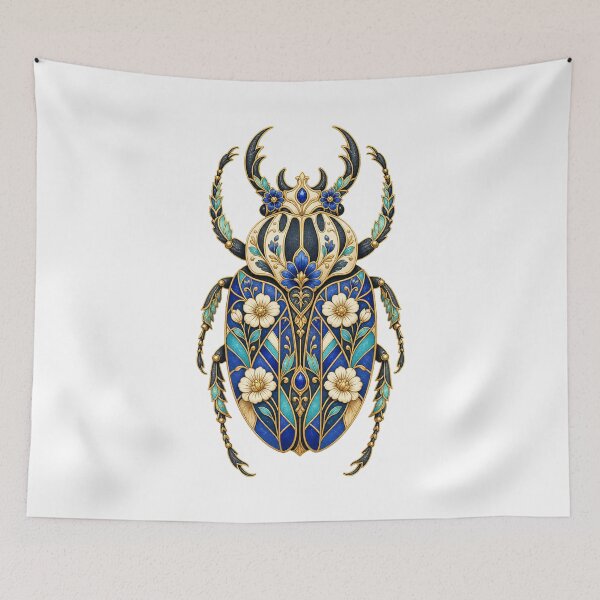 Item preview, Goliath Beetle Entomology Illustration | Tropical Insect Art designed and sold by AMICO77.