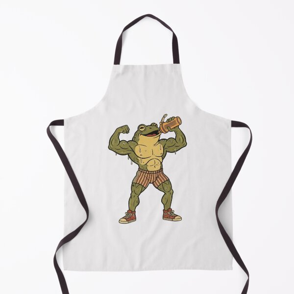 Item preview, Muscular Frog Protein Shake designed and sold by andromeda-redd.