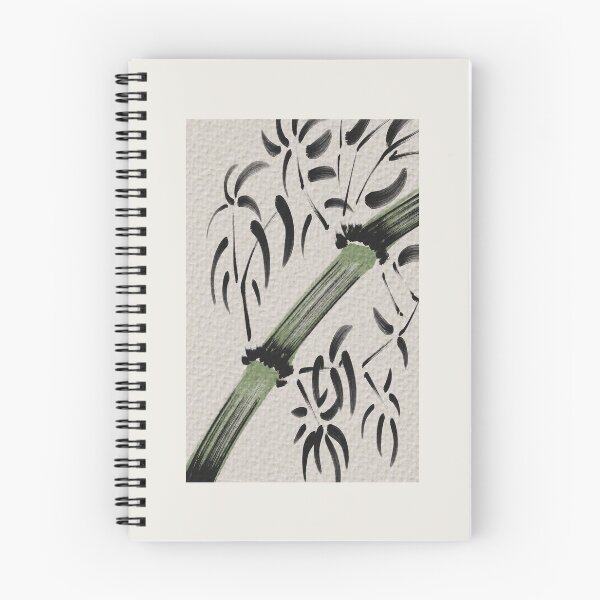 Item preview, Green Bamboo - Sumi art style of Peace designed and sold by TMZartes.