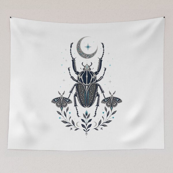Item preview, Goliath Beetle Entomology Illustration | Tropical Insect Art designed and sold by AMICO77.
