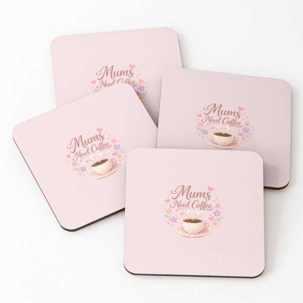 Item preview, Mums need coffee designed and sold by Novane-Design.