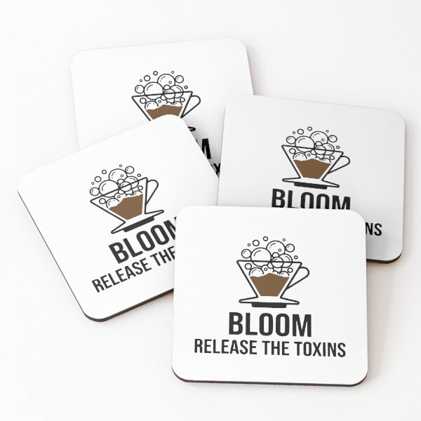 Item preview, Coffee Bloom Release the Toxins designed and sold by Alimehab | Graphic tees | Design & Art.