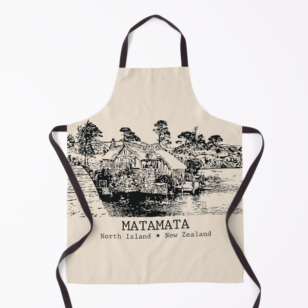 Item preview, Matamata NZ - Vintage Ink Cityscape designed and sold by Lakeric.