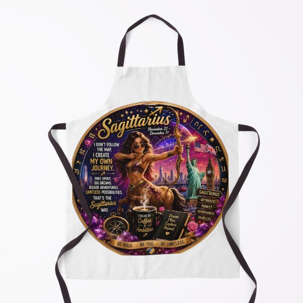 Item preview, Sagittarius Woman Free Spirit Archer designed and sold by Zodiac Celestial Art.