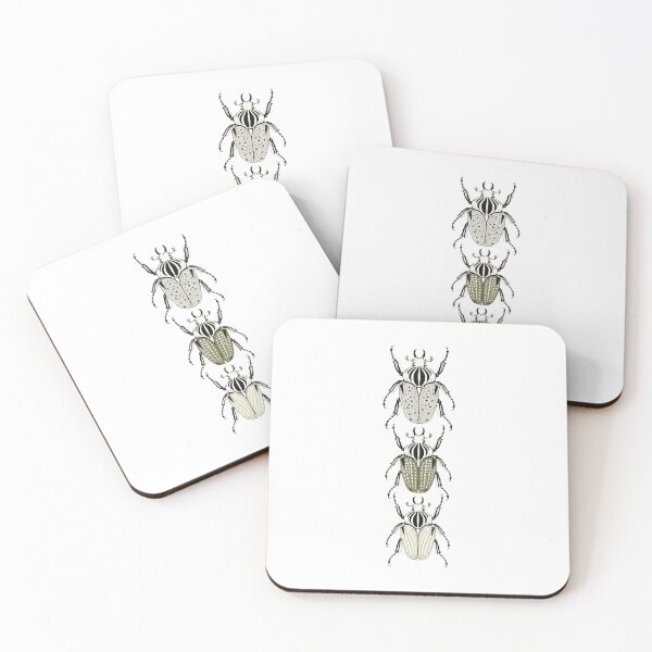 Item preview, Goliath Beetle Entomology Illustration | Tropical Insect Art designed and sold by AMICO77.