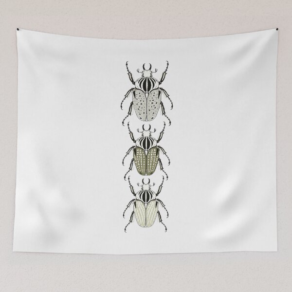 Item preview, Goliath Beetle Entomology Illustration | Tropical Insect Art designed and sold by AMICO77.