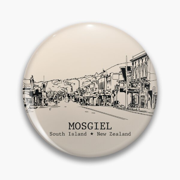 Item preview, Mosgiel NZ - Vintage Ink Cityscape designed and sold by Lakeric.
