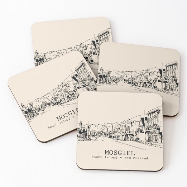 Item preview, Mosgiel NZ - Vintage Ink Cityscape designed and sold by Lakeric.