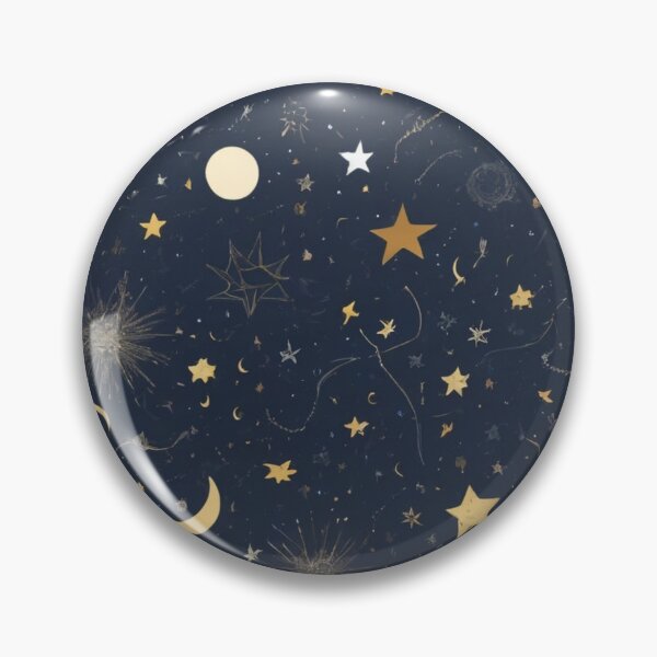 Item preview, Stars and Moon Pattern  designed and sold by GenesisArtis.