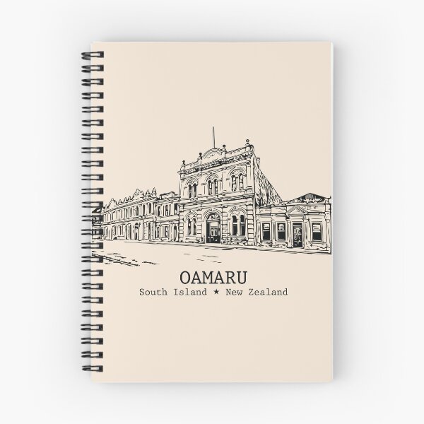 Item preview, Oamaru NZ - Vintage Ink Cityscape designed and sold by Lakeric.