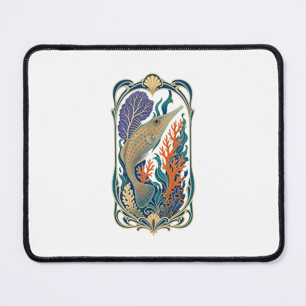 Item preview, Orange Spotted Filefish Coral Reef Illustration | Tropical Marine Life Art designed and sold by AMICO77.