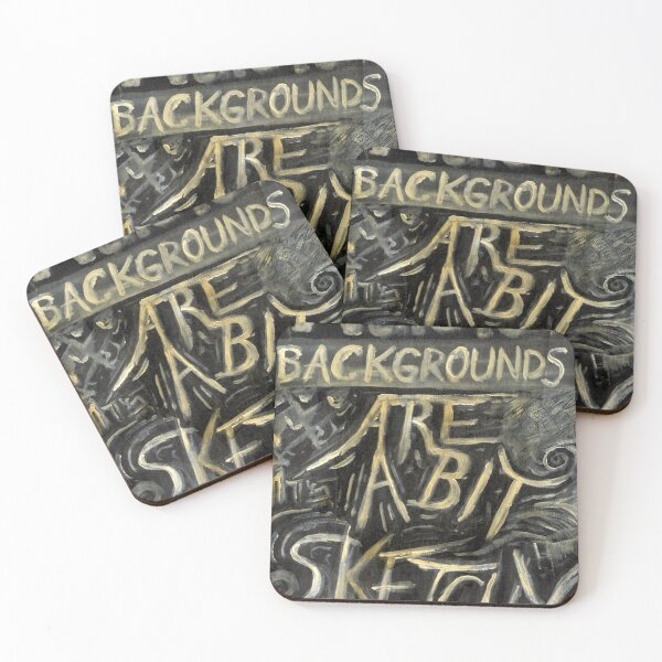 Item preview, Artists' backgrounds designed and sold by InitiallyNO.