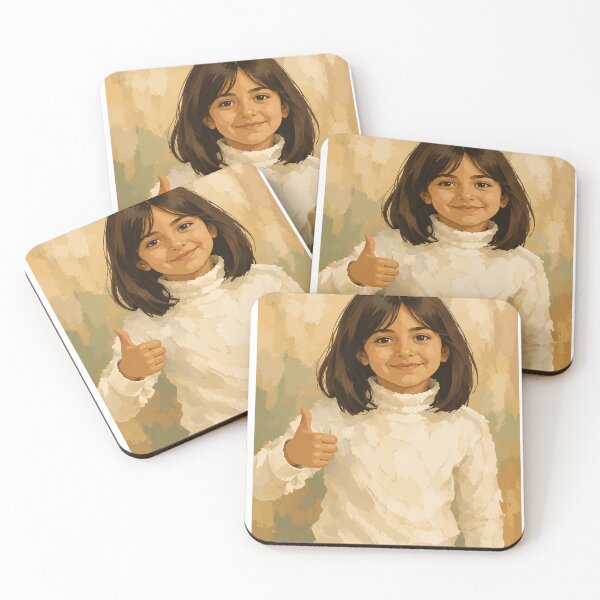Item preview, Happy Little Girl Wall Art designed and sold by MahnoorDesigns.