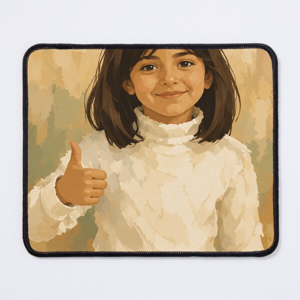 Item preview, Happy Little Girl Wall Art designed and sold by MahnoorDesigns.