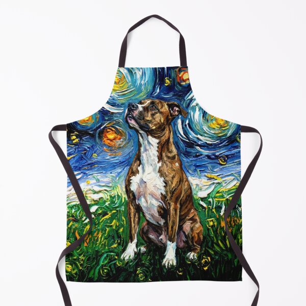 Item preview, American Staffordshire Terrier Night designed and sold by AjaTrier.