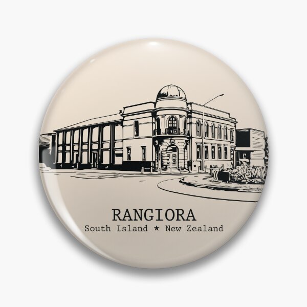 Item preview, Rangiora NZ - Vintage Ink Cityscape designed and sold by Lakeric.