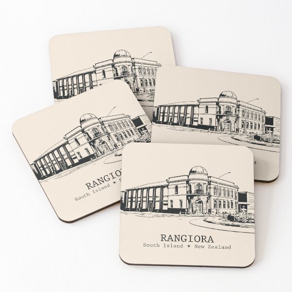 Item preview, Rangiora NZ - Vintage Ink Cityscape designed and sold by Lakeric.
