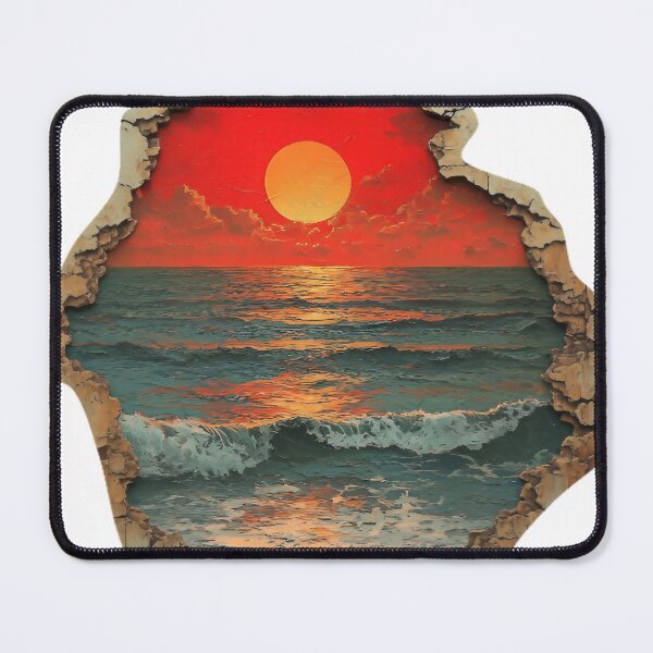 Item preview, Crimson Sunset Horizon designed and sold by SunnyAuras.